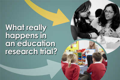 What really happens in an education research trial? 