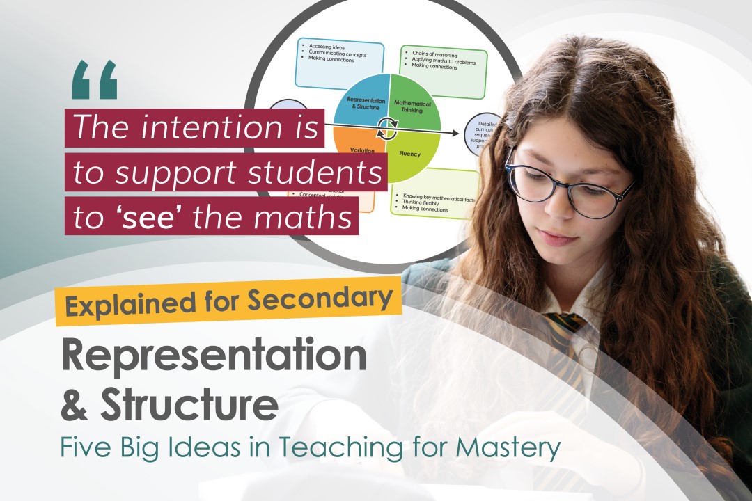 The Five Big Ideas at Secondary – Representation and Structure