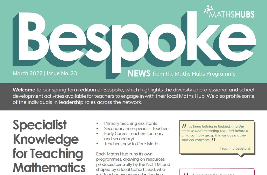 Spring issue of Bespoke out now