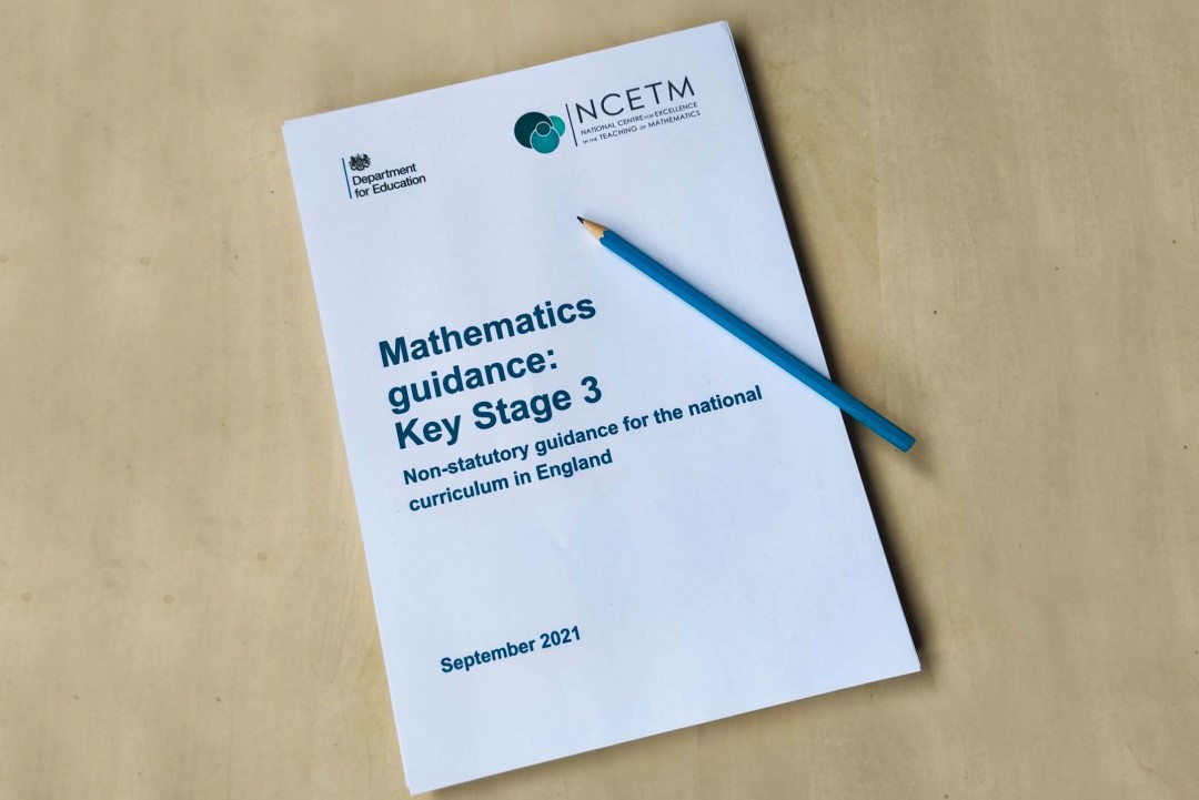 New DfE guidance on teaching Key Stage 3 maths